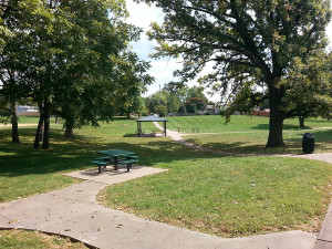 Dixie park has the standard park equipment plus a small disc golf course.