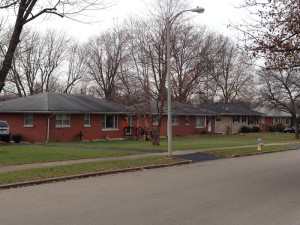 Simple early 60's era houses in Cardinal Valley