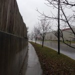 Concrete Retaining Wall along Pleasant Ridge
