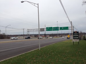 Looking east along Winchester toward New Circle Road interchange