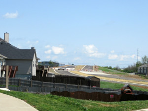 Citation Road Extension under construction
